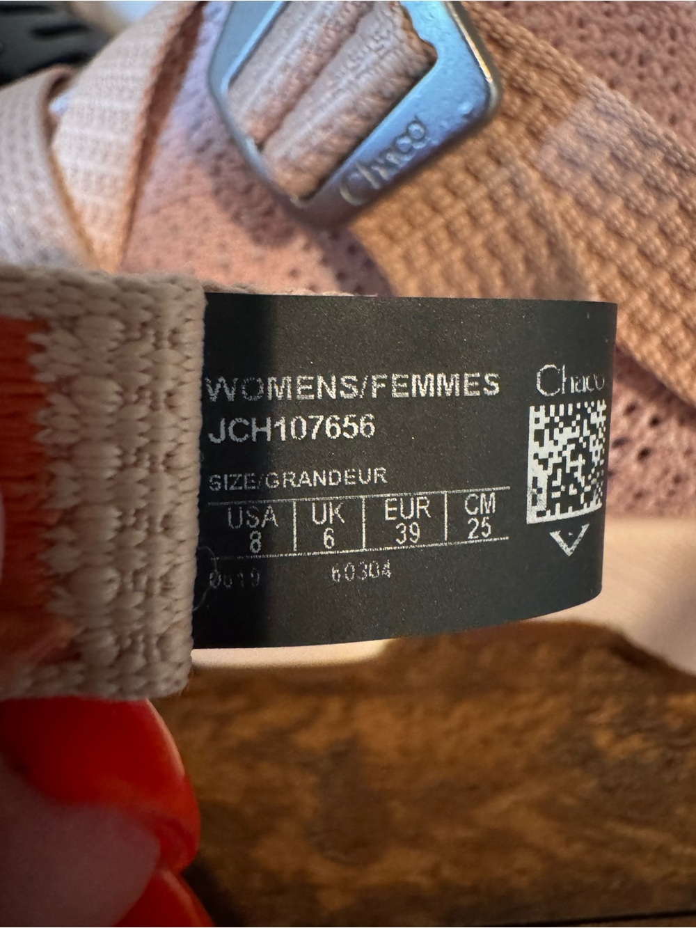 Chaco Z/Ronin Women's Pink Athletic Slip-On Sneakers - Picture 11 of 12